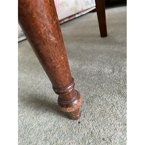 4083 - THIS ITEM IS NOT HELD BY PFW. A set of 4 Regency dining chairs, 1 carver, 3 single (worn veneer to s... 