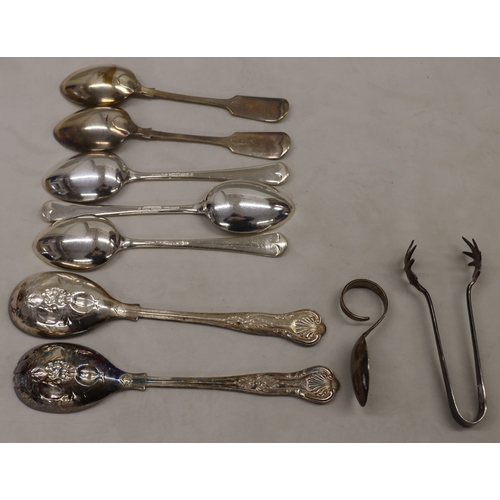 4089 - A quantity of various silver plate.
