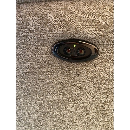 4042 - THIS LOT IS NOT HELD BY PFW. An electric recliner and stand-up chair, 80cm wide, 95cm deep, 105cm hi... 