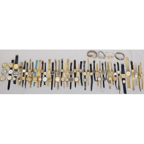 443 - 3 Avalon wristwatches, 3 Sekonda wristwatches, a Kossak wristwatch, a Sekos wristwatch and a quantit... 
