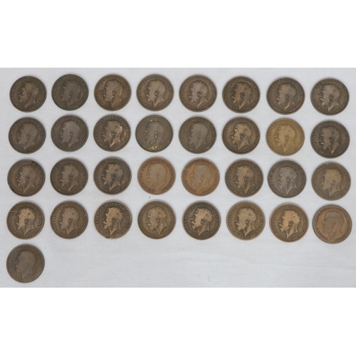 451 - 1912, 1918 and 1919 Pennies, all H or KN examples