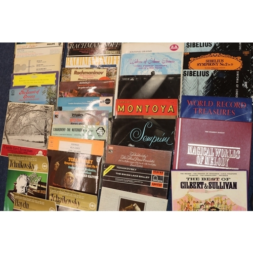 6154 - A quantity of various LP records, Classical, Orchestral etc.