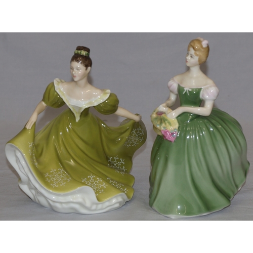2 Royal Doulton figurines, 
