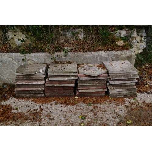 14 - A Selection Of Over 50 Paving Slabs