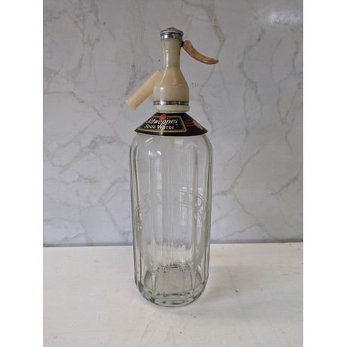 316 - A Vintage Schwepps Soda Water Seltzer Bottle