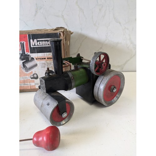 334 - Vintage Mamod S.R.1 Steam Roller In Original Box