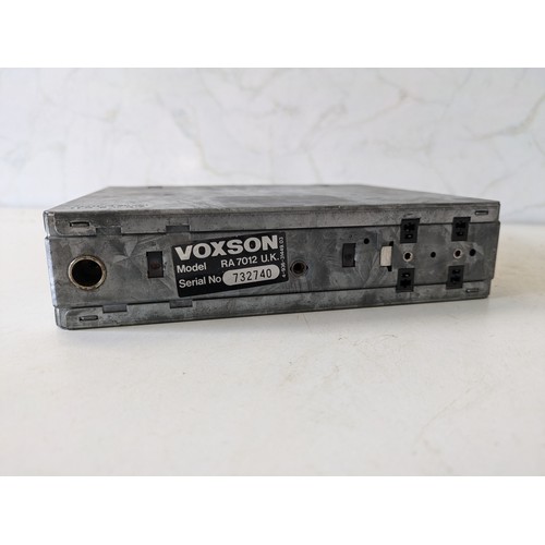 138 - Voxson Ra 7012 Uk Fiat Car Radio