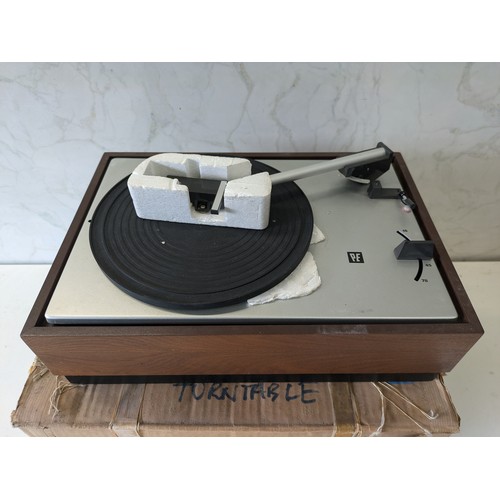 141 - Pe Musical 36Z Vintage Turntable In Box Unused