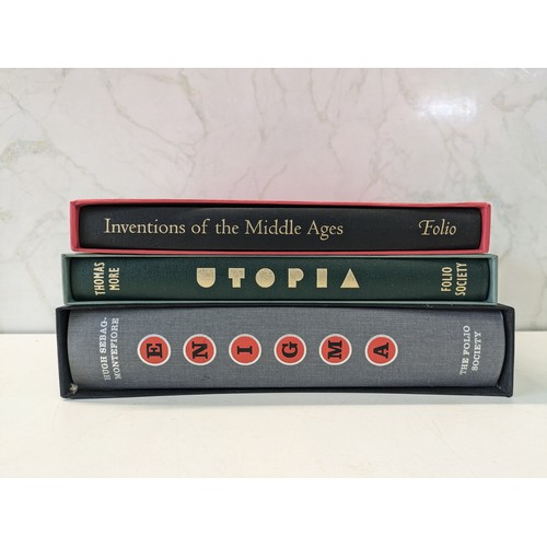 390 - Selection Of 3 Folio Society Books