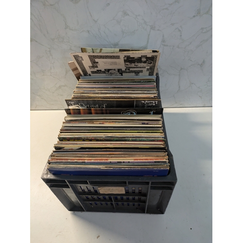 284 - A Crate Of Over 100 Vinyl LP Albums