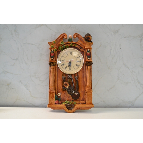 407 - Innovation Bramble & Clover Wall Clock