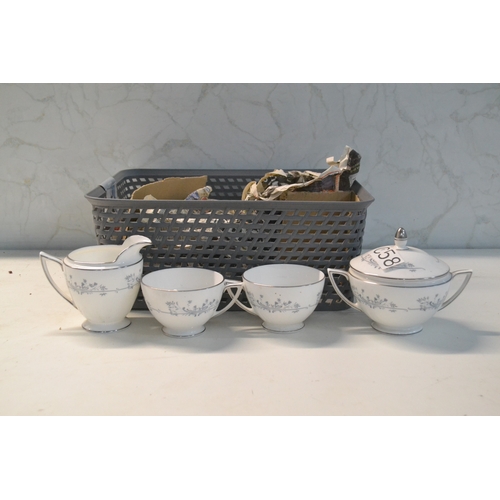 369 - A Minton Pandora S 693 Bone China Tea Set