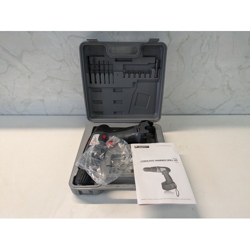 368 - Parkside 18 Volt Cordless Hammer Drill In Case