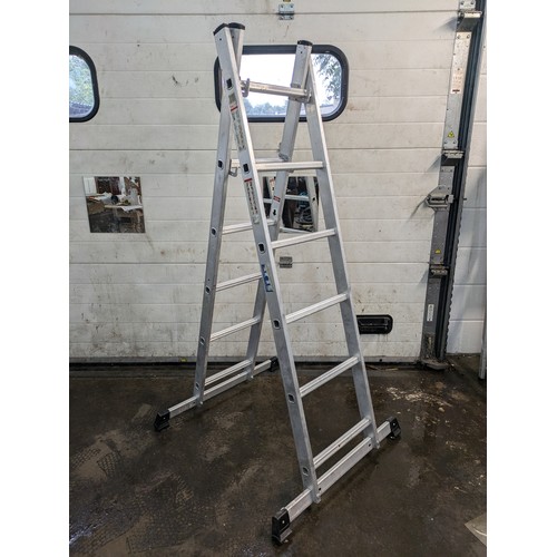 31 - A Folding Aluminium Step Ladder