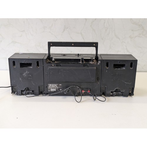 109 - Jvc Pc-25 Retro Boombox Radio Cassette Player & Recorder