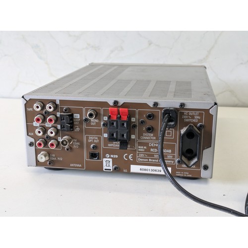 113 - Denon Rcd-M35Dab Cd Receiver Hifi Separate