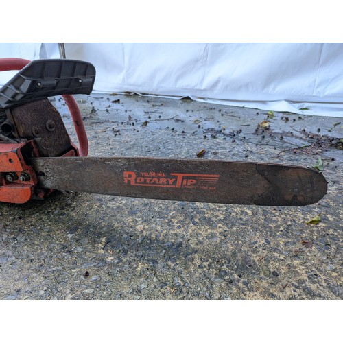 7 - Vintage Sachs Dolmar 117 Petrol Chainsaw