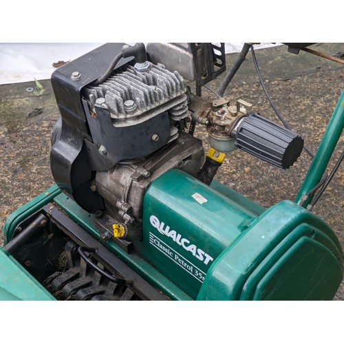 13 - Qualcast Classic Petrol 35S Scarifier