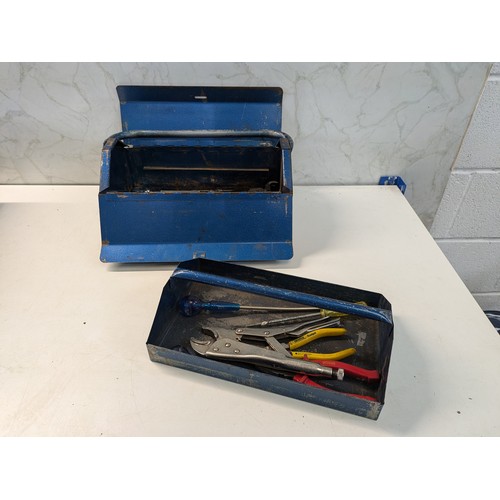 371 - A Metal Toolbox With Contents