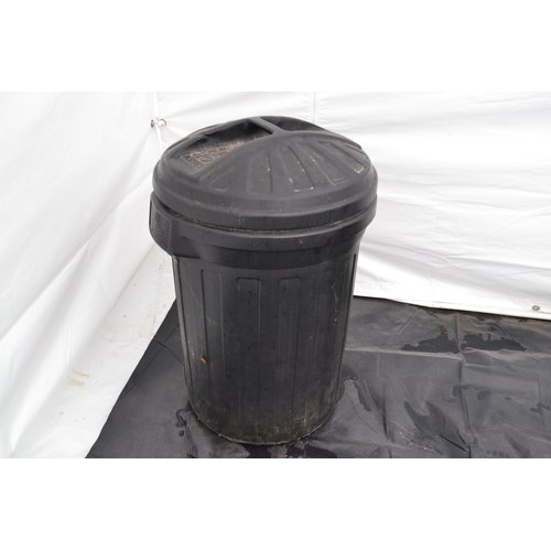 43 - Black Plastic Garden Waste Bin