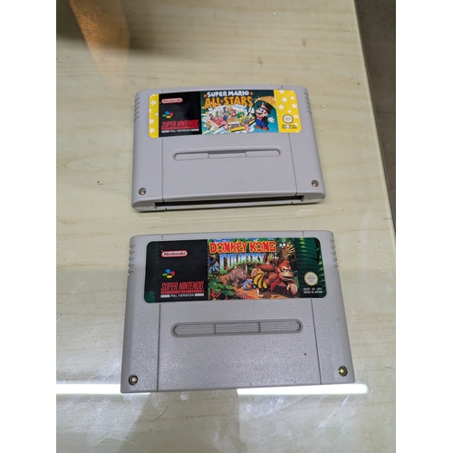 375 - Super Mario All Stars and Donkey Kong Country for SNES