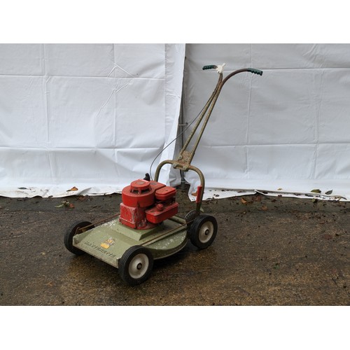 14 - Vintage Hayterette Lawn Mower With Briggs And Stratton Engine