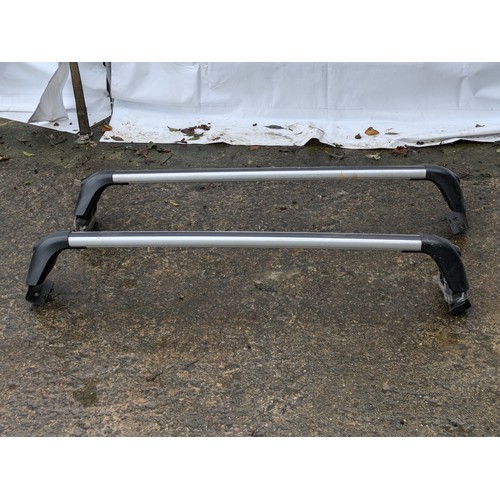 12 - A Peugeot Roof Rack With Key