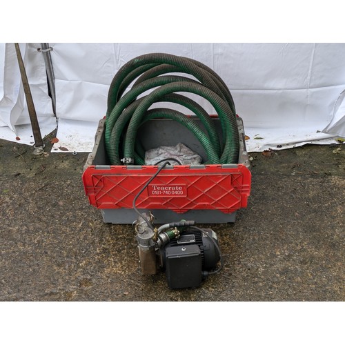 369 - 110V Oil Transfer Pump With Hose