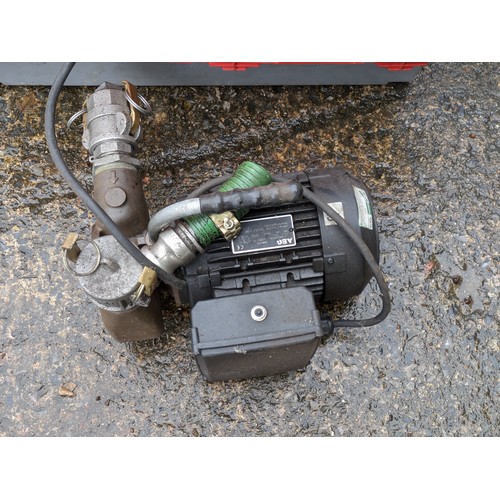 369 - 110V Oil Transfer Pump With Hose