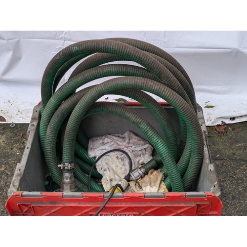 369 - 110V Oil Transfer Pump With Hose