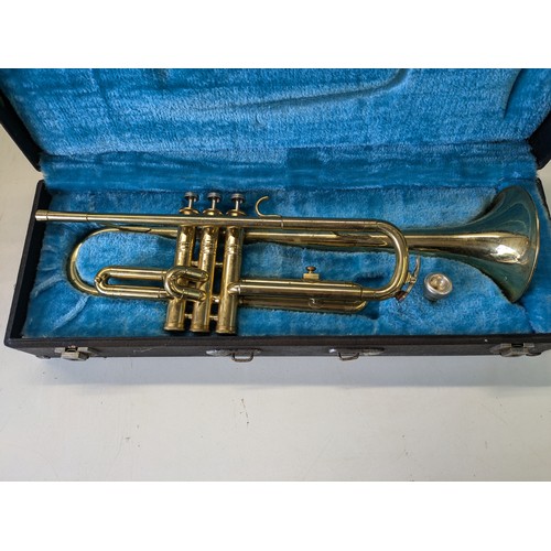 370 - A Jupiter Trumpet In Case With Mouth Piece