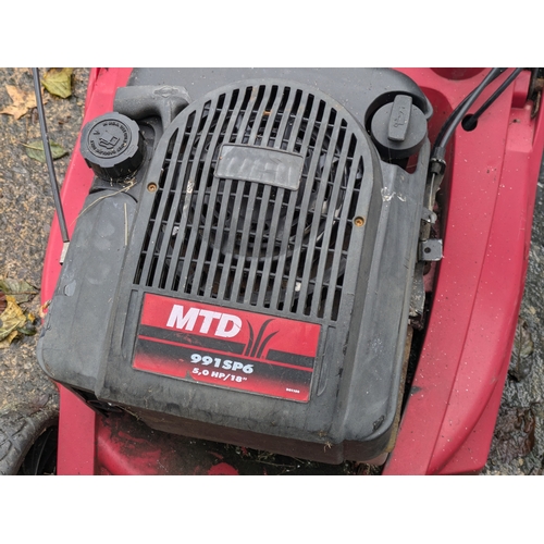 56 - A MTD 991SP6 Lawnmower