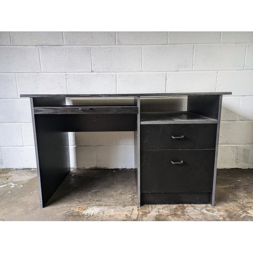 115 - A Black Office Desk