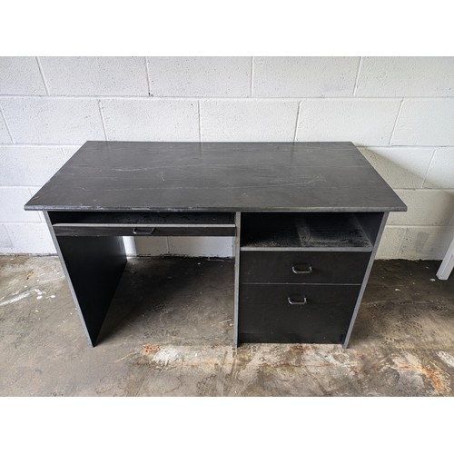 115 - A Black Office Desk