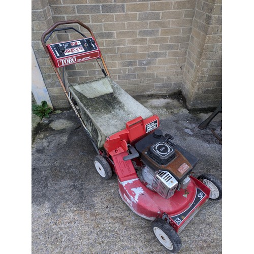 17 - toro 53 so Key-letric petrol lawn mower