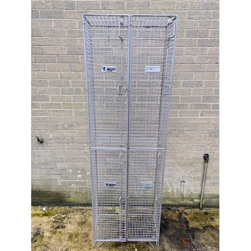 25 - A Metal Mesh Locker