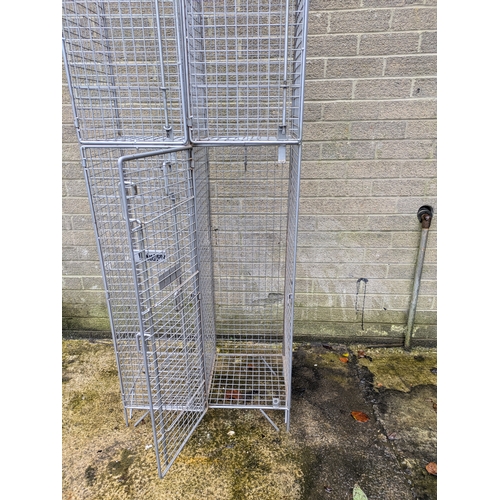 25 - A Metal Mesh Locker