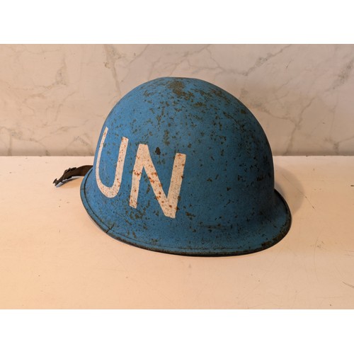 440 - A Un Metal Helmet