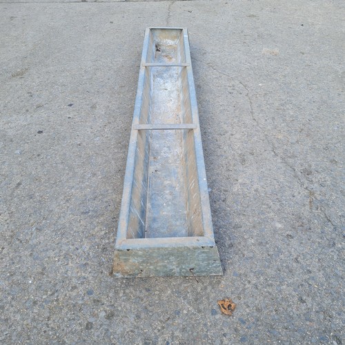 38 - A Galvanized Garden Trough