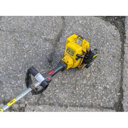 4 - A McCulloh TrimMac 240 Petrol Strimmer