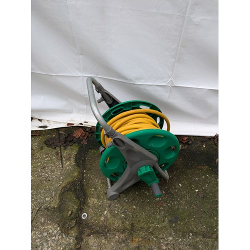 1 - A hose on a reel