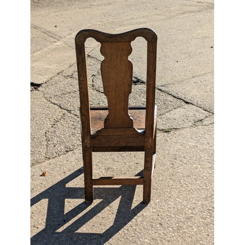 156 - A Single Antique Wood Chair