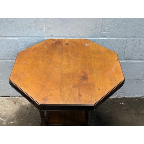 157 - A Vintage Octagonal Coffee Table