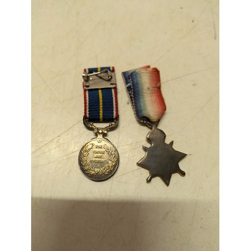 213 - A Pair Of Miniature World War 2 Medals