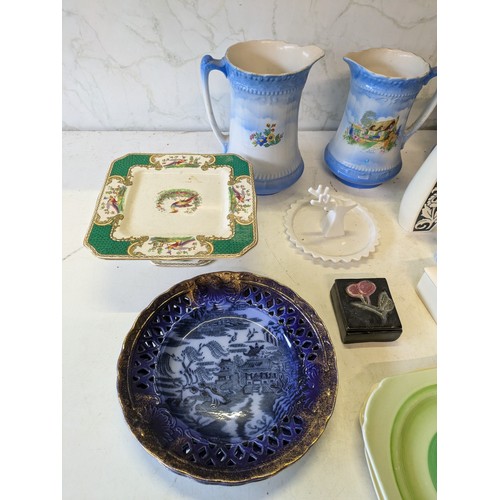 223 - A Selection Of Vintage Crockery Including Royal Crown