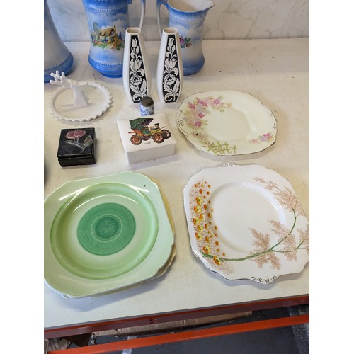 223 - A Selection Of Vintage Crockery Including Royal Crown