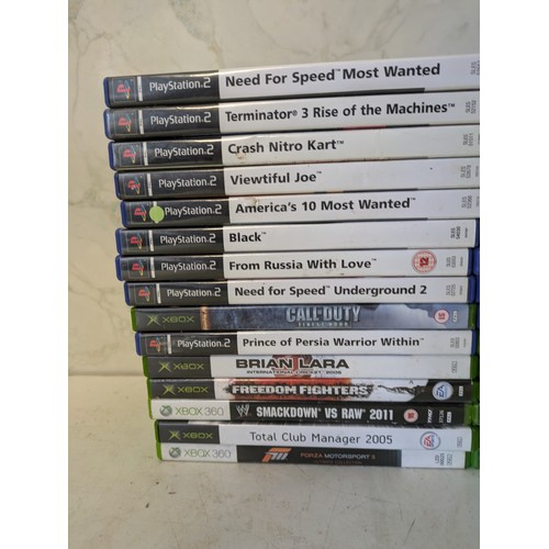 277 - a selection of PS2 and Xbox 360 games