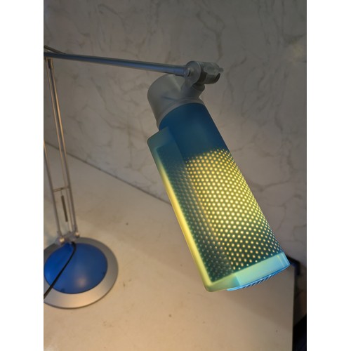 264 - a osram blue desk lamp