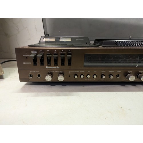 244 - Panasonic sg-5070 am-fm stereo music centre in original box