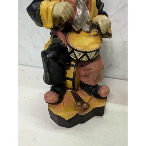 497 - a resin clown sculpture